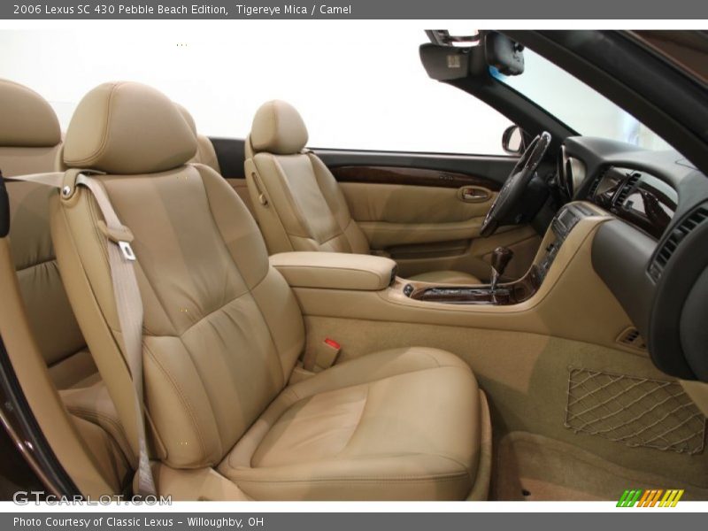 Front Seat of 2006 SC 430 Pebble Beach Edition