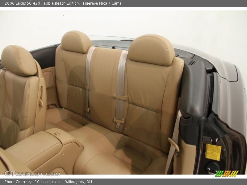 Rear Seat of 2006 SC 430 Pebble Beach Edition