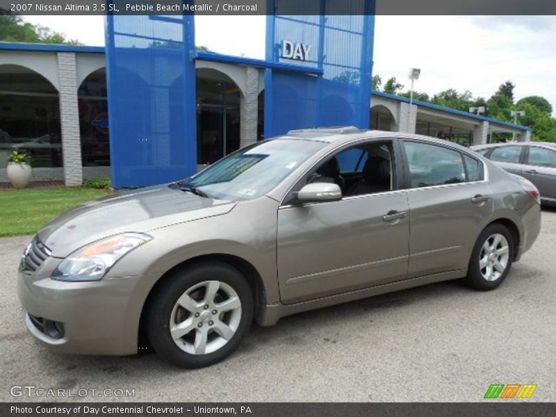 Pebble Beach Metallic / Charcoal 2007 Nissan Altima 3.5 SL