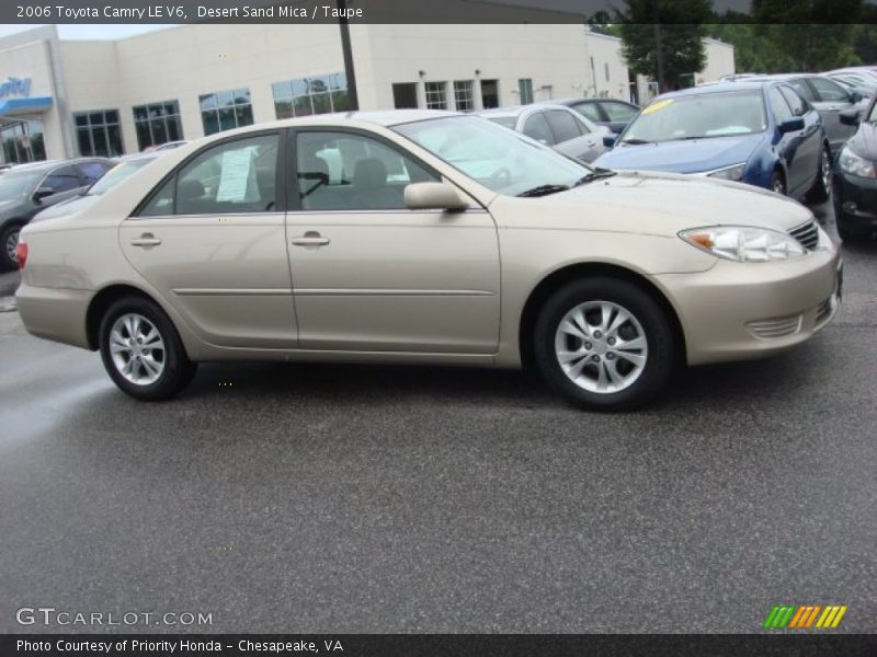 Desert Sand Mica / Taupe 2006 Toyota Camry LE V6