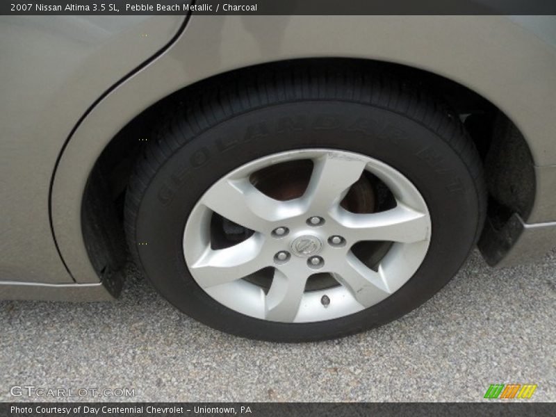 Pebble Beach Metallic / Charcoal 2007 Nissan Altima 3.5 SL