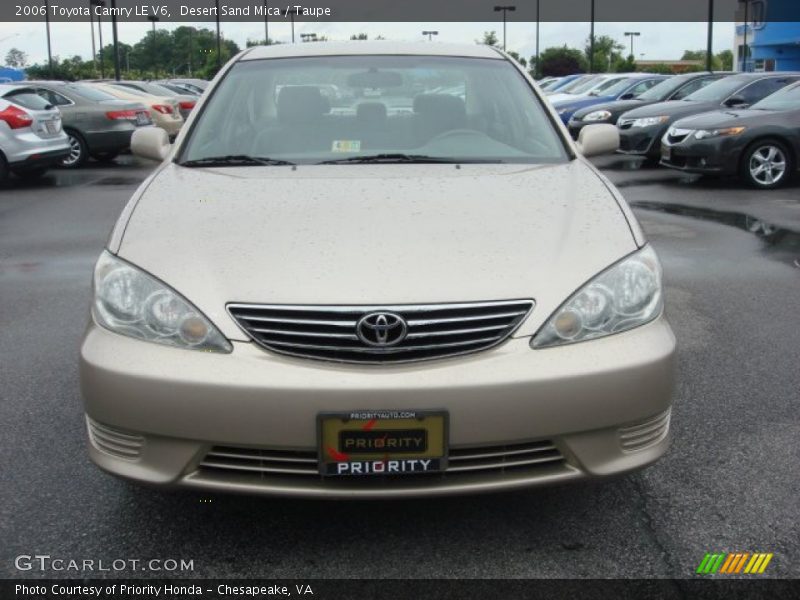 Desert Sand Mica / Taupe 2006 Toyota Camry LE V6