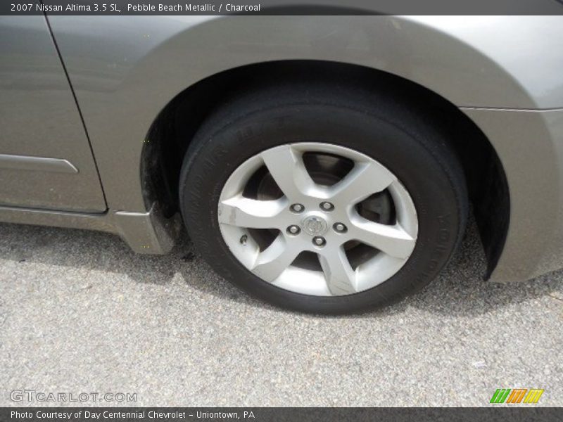 Pebble Beach Metallic / Charcoal 2007 Nissan Altima 3.5 SL