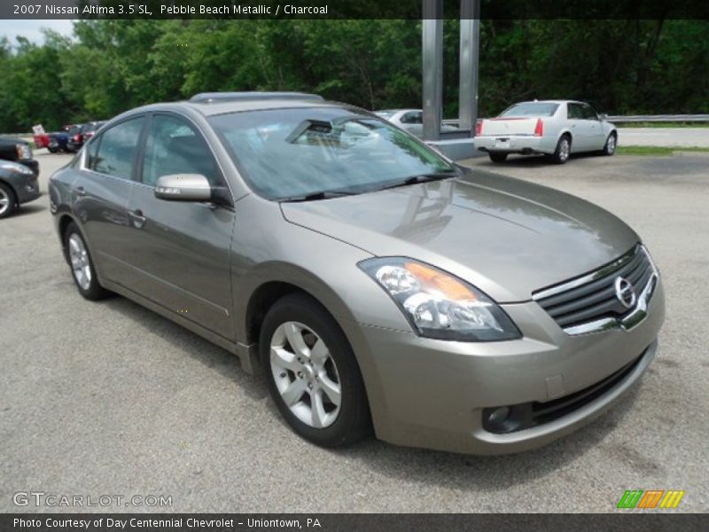 Pebble Beach Metallic / Charcoal 2007 Nissan Altima 3.5 SL