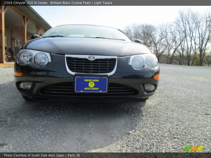 Brilliant Black Crystal Pearl / Light Taupe 2004 Chrysler 300 M Sedan