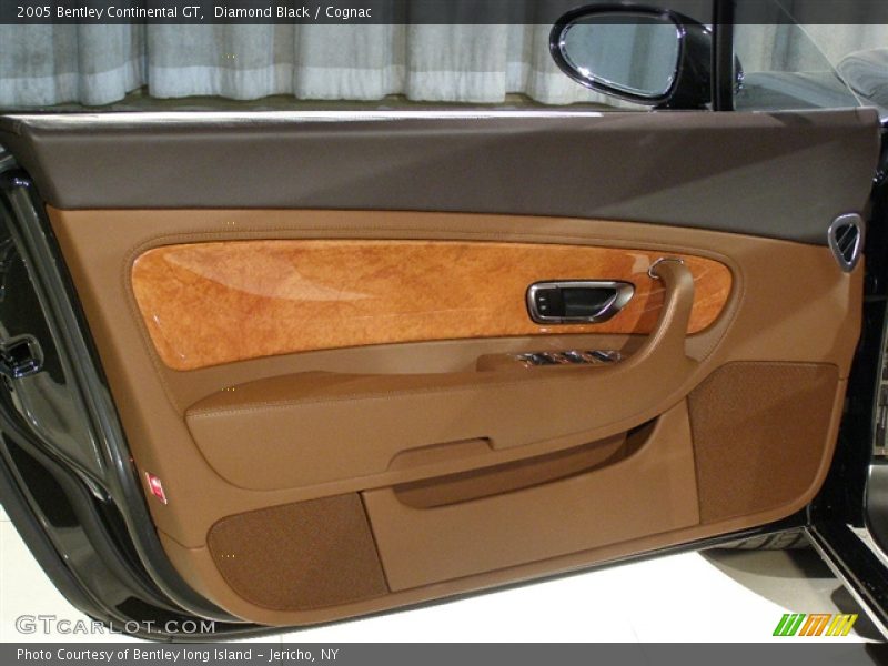 Diamond Black / Cognac 2005 Bentley Continental GT