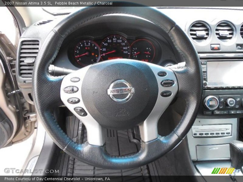 Pebble Beach Metallic / Charcoal 2007 Nissan Altima 3.5 SL