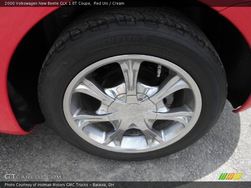 Red Uni / Cream 2000 Volkswagen New Beetle GLX 1.8T Coupe