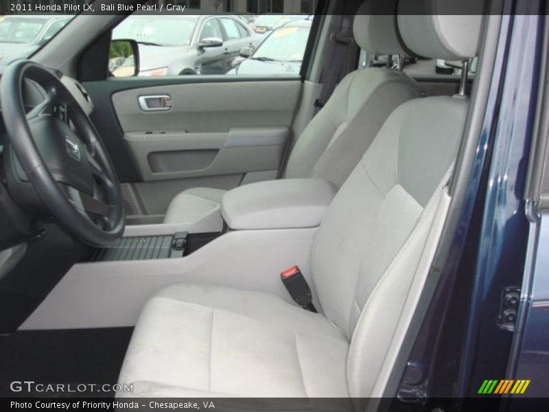 Bali Blue Pearl / Gray 2011 Honda Pilot LX