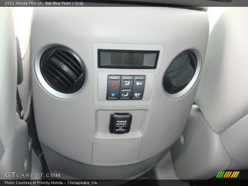 Bali Blue Pearl / Gray 2011 Honda Pilot LX