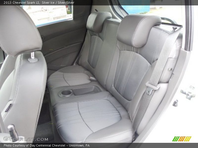 Silver Ice / Silver/Silver 2013 Chevrolet Spark LS