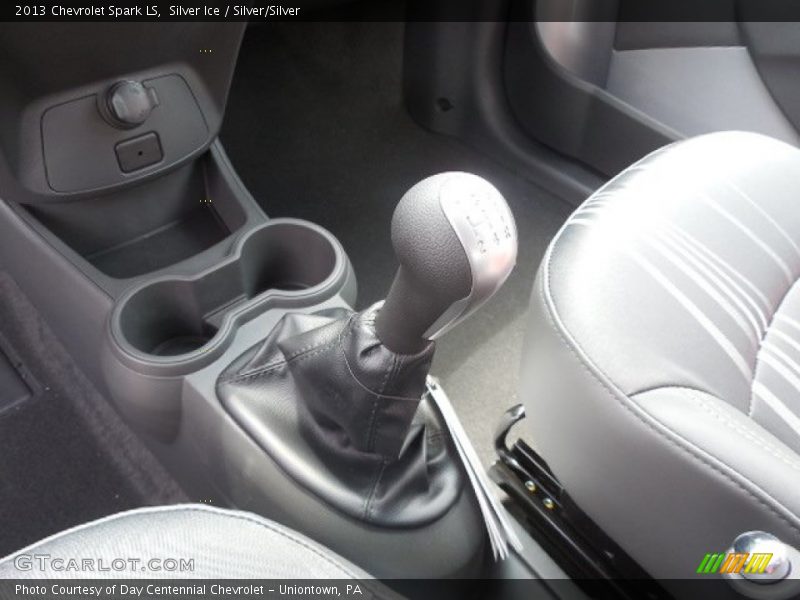 Silver Ice / Silver/Silver 2013 Chevrolet Spark LS