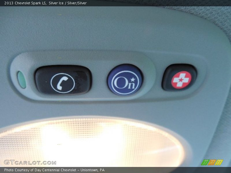Silver Ice / Silver/Silver 2013 Chevrolet Spark LS