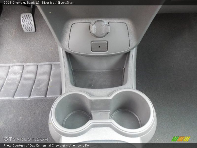 Silver Ice / Silver/Silver 2013 Chevrolet Spark LS