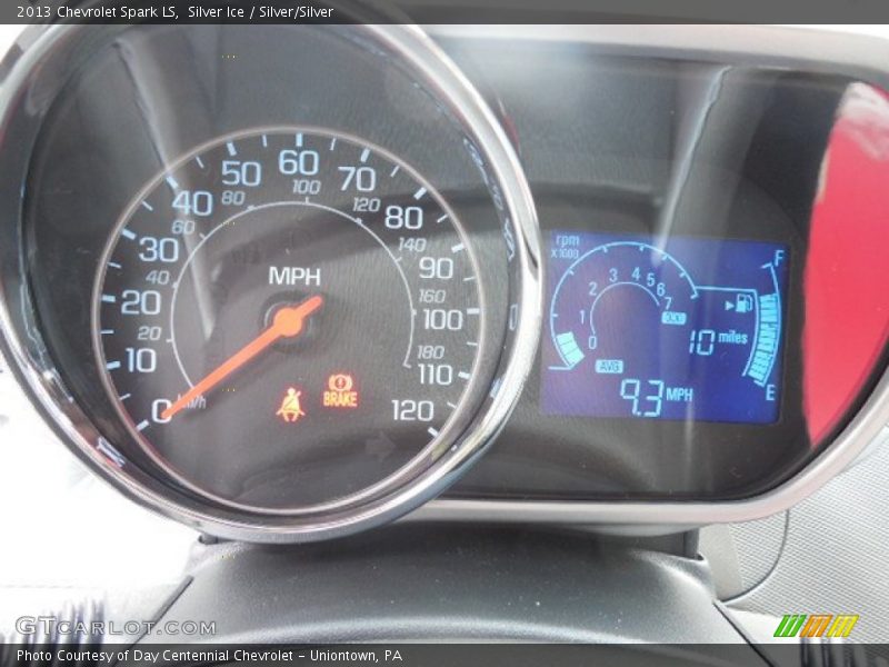 Silver Ice / Silver/Silver 2013 Chevrolet Spark LS