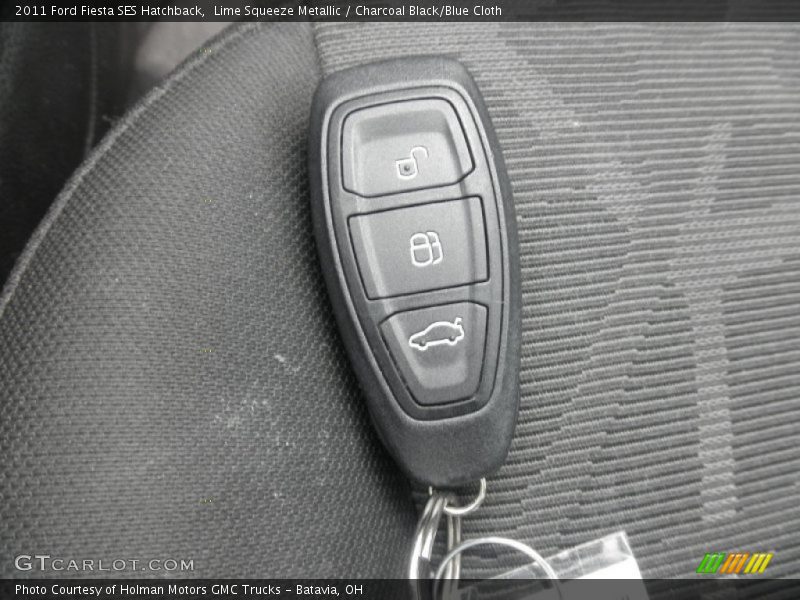 Keys of 2011 Fiesta SES Hatchback