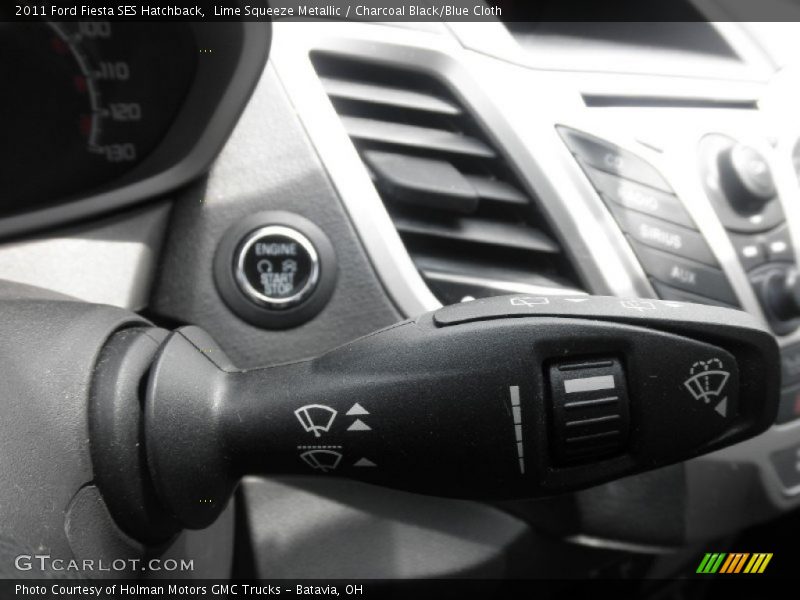 Controls of 2011 Fiesta SES Hatchback