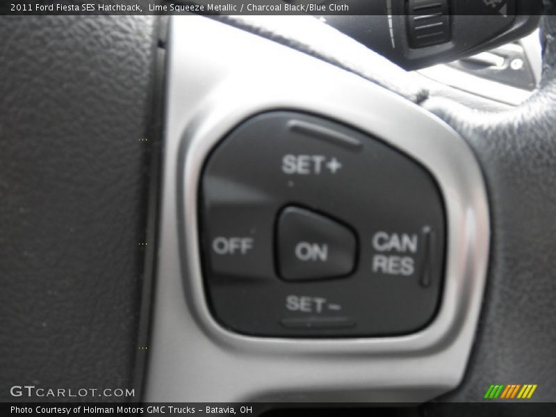 Controls of 2011 Fiesta SES Hatchback