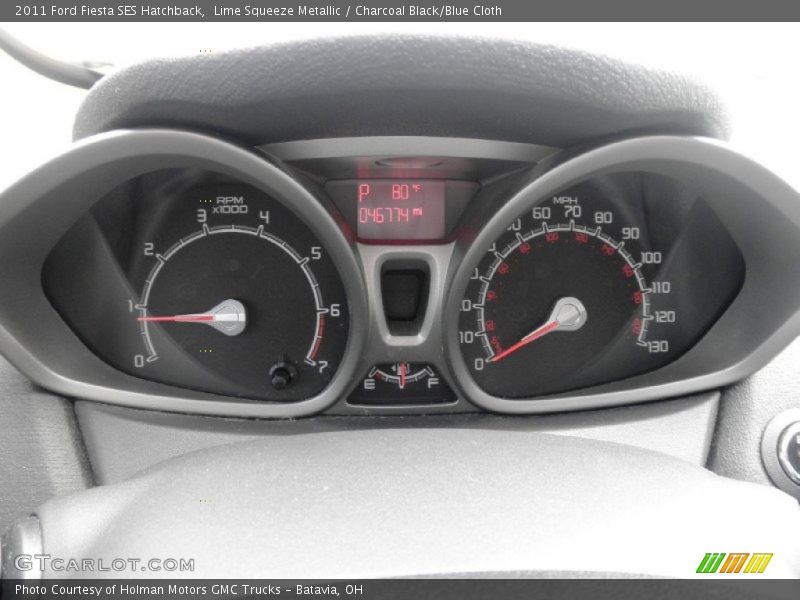  2011 Fiesta SES Hatchback SES Hatchback Gauges