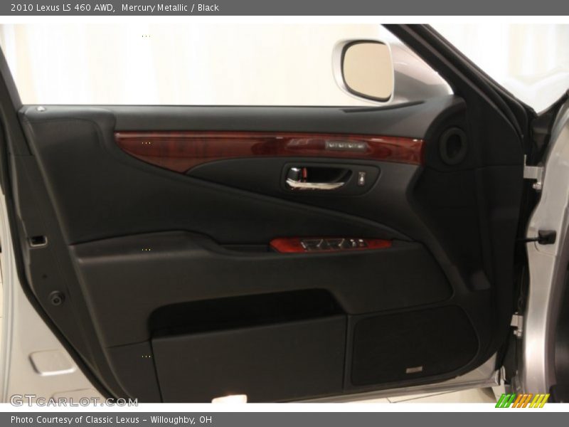 Mercury Metallic / Black 2010 Lexus LS 460 AWD