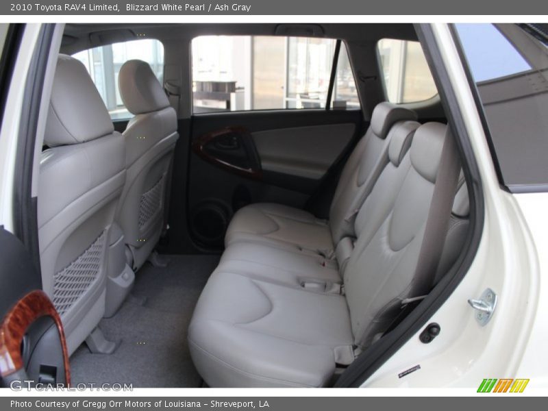 Blizzard White Pearl / Ash Gray 2010 Toyota RAV4 Limited