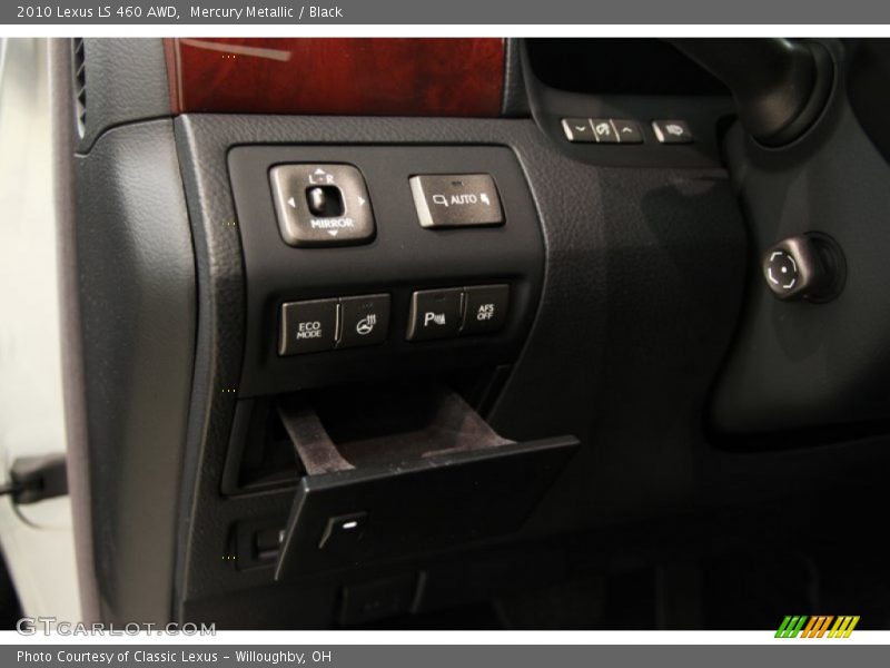 Mercury Metallic / Black 2010 Lexus LS 460 AWD