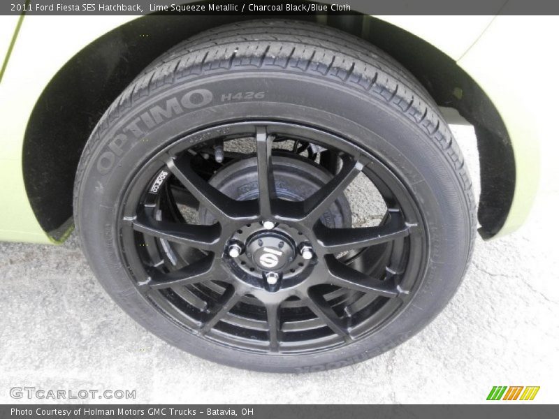 Custom Wheels of 2011 Fiesta SES Hatchback