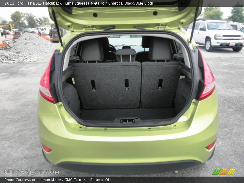  2011 Fiesta SES Hatchback Trunk