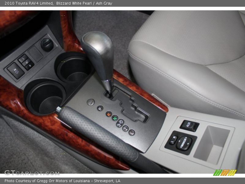 Blizzard White Pearl / Ash Gray 2010 Toyota RAV4 Limited