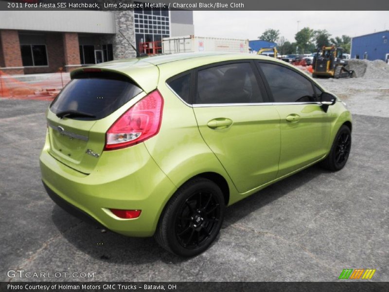  2011 Fiesta SES Hatchback Lime Squeeze Metallic