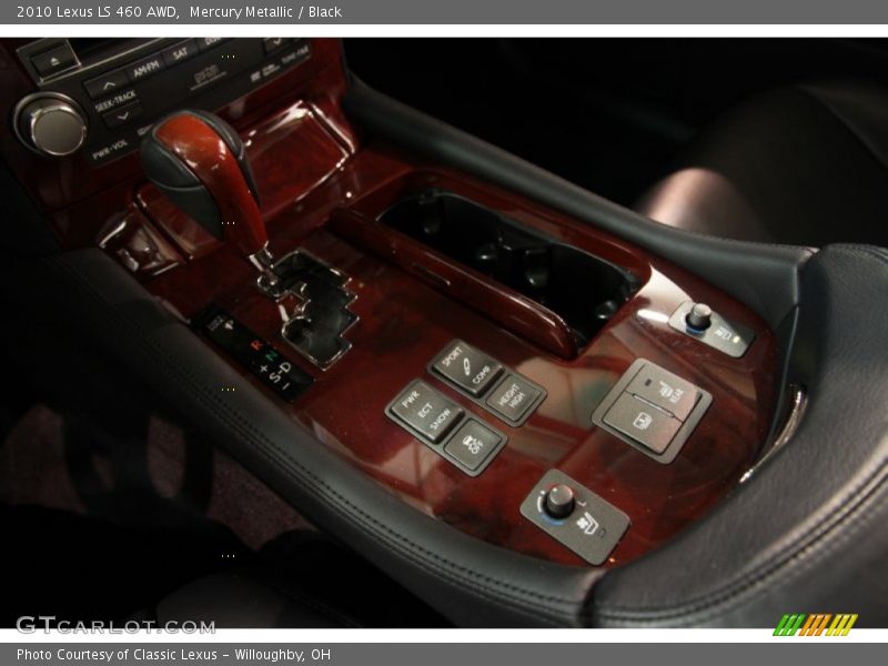 Mercury Metallic / Black 2010 Lexus LS 460 AWD