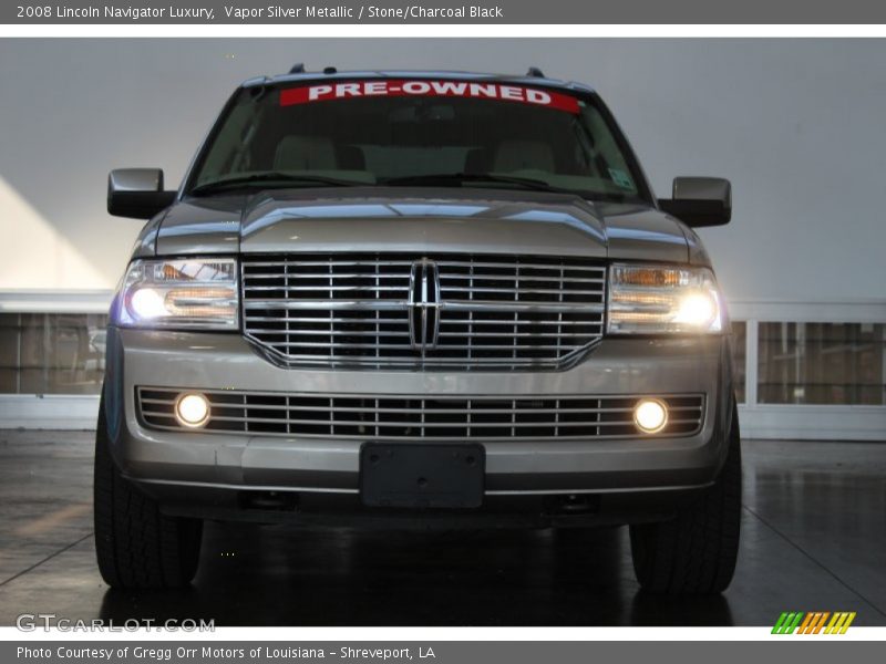 Vapor Silver Metallic / Stone/Charcoal Black 2008 Lincoln Navigator Luxury