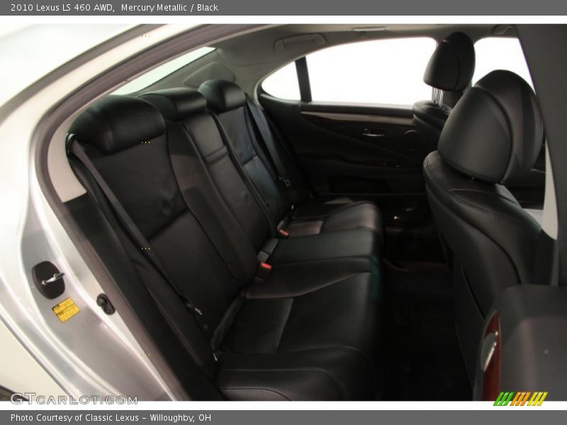 Mercury Metallic / Black 2010 Lexus LS 460 AWD