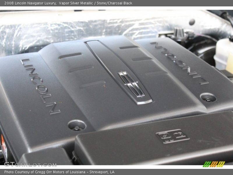 Vapor Silver Metallic / Stone/Charcoal Black 2008 Lincoln Navigator Luxury
