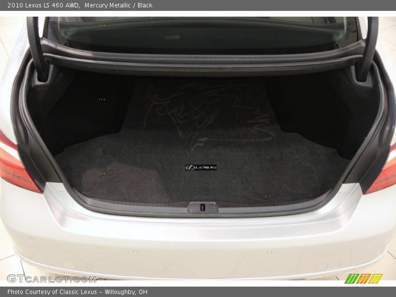 Mercury Metallic / Black 2010 Lexus LS 460 AWD