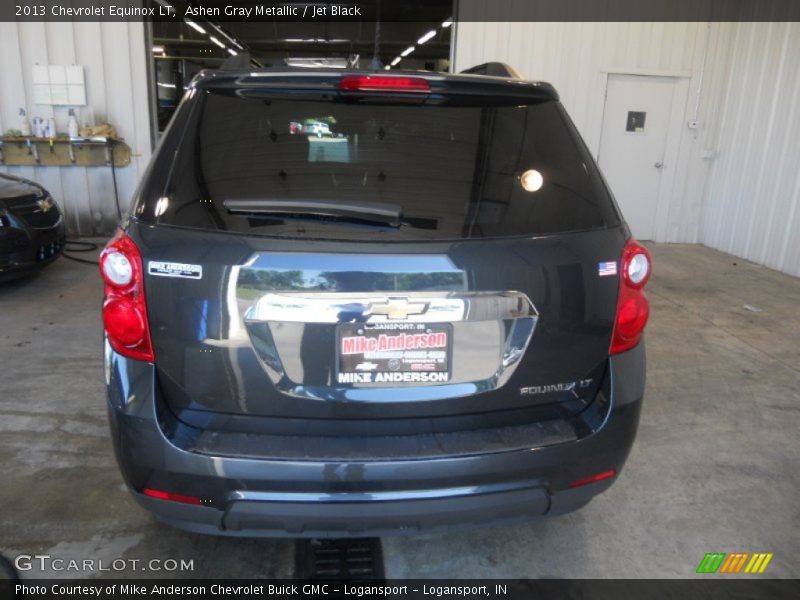Ashen Gray Metallic / Jet Black 2013 Chevrolet Equinox LT