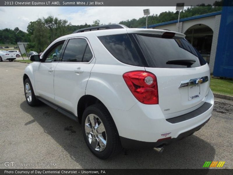 Summit White / Jet Black 2013 Chevrolet Equinox LT AWD