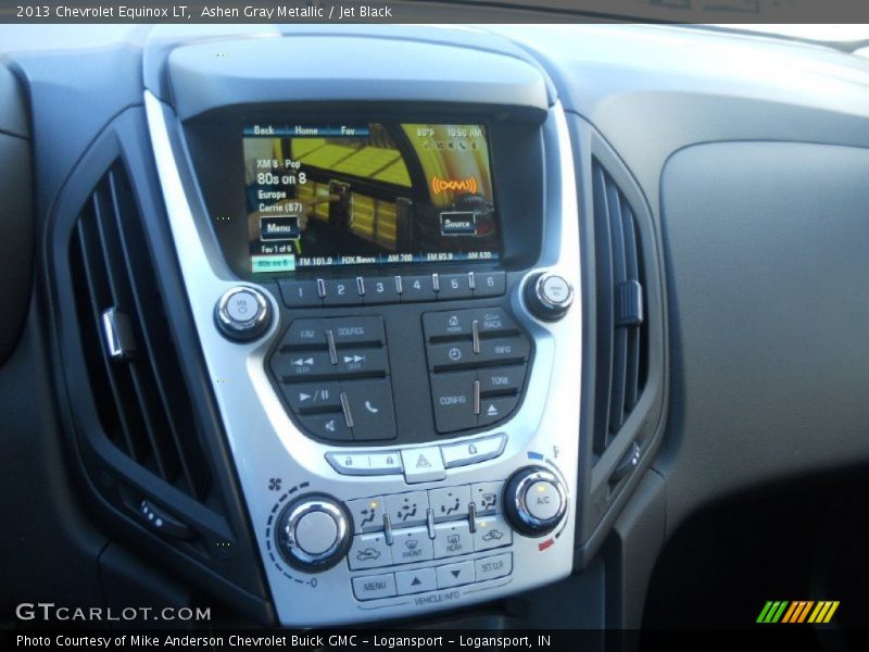 Ashen Gray Metallic / Jet Black 2013 Chevrolet Equinox LT