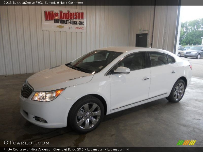 Summit White / Cashmere 2013 Buick LaCrosse FWD