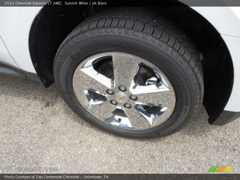 Summit White / Jet Black 2013 Chevrolet Equinox LT AWD