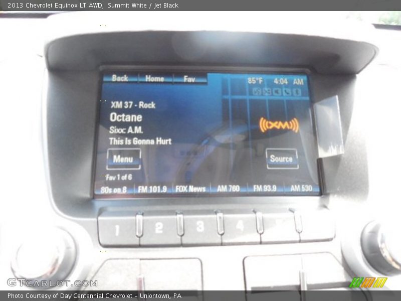 Summit White / Jet Black 2013 Chevrolet Equinox LT AWD