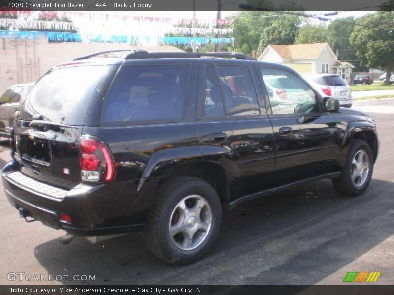 Black / Ebony 2008 Chevrolet TrailBlazer LT 4x4
