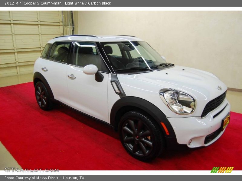 Light White / Carbon Black 2012 Mini Cooper S Countryman