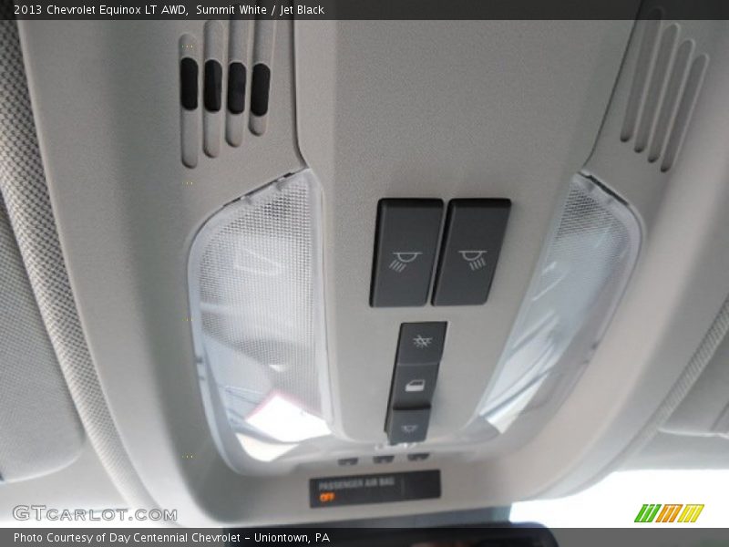 Summit White / Jet Black 2013 Chevrolet Equinox LT AWD