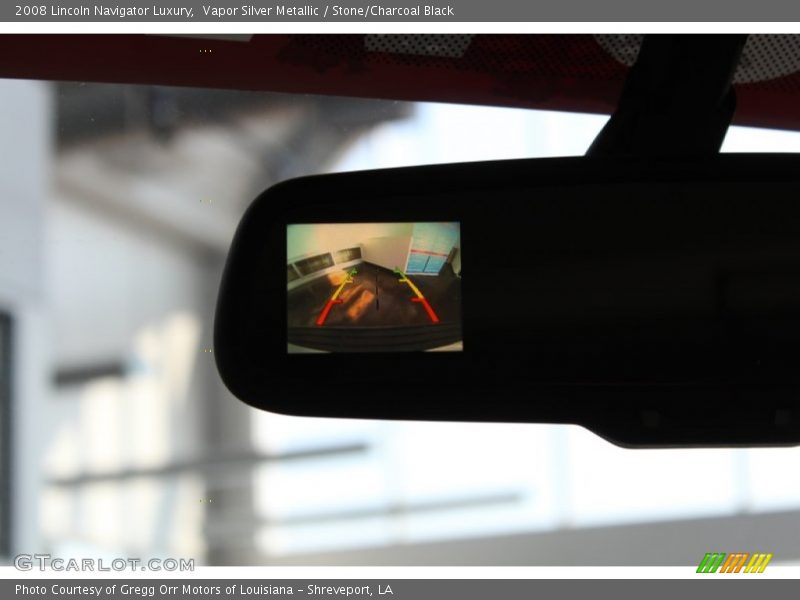 Vapor Silver Metallic / Stone/Charcoal Black 2008 Lincoln Navigator Luxury