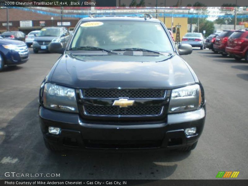 Black / Ebony 2008 Chevrolet TrailBlazer LT 4x4