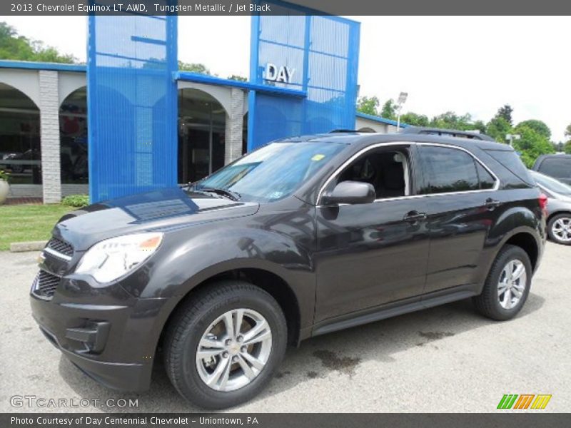 Tungsten Metallic / Jet Black 2013 Chevrolet Equinox LT AWD