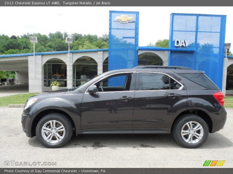 Tungsten Metallic / Jet Black 2013 Chevrolet Equinox LT AWD