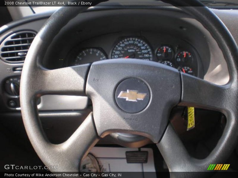 Black / Ebony 2008 Chevrolet TrailBlazer LT 4x4