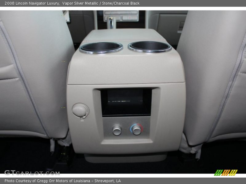 Vapor Silver Metallic / Stone/Charcoal Black 2008 Lincoln Navigator Luxury